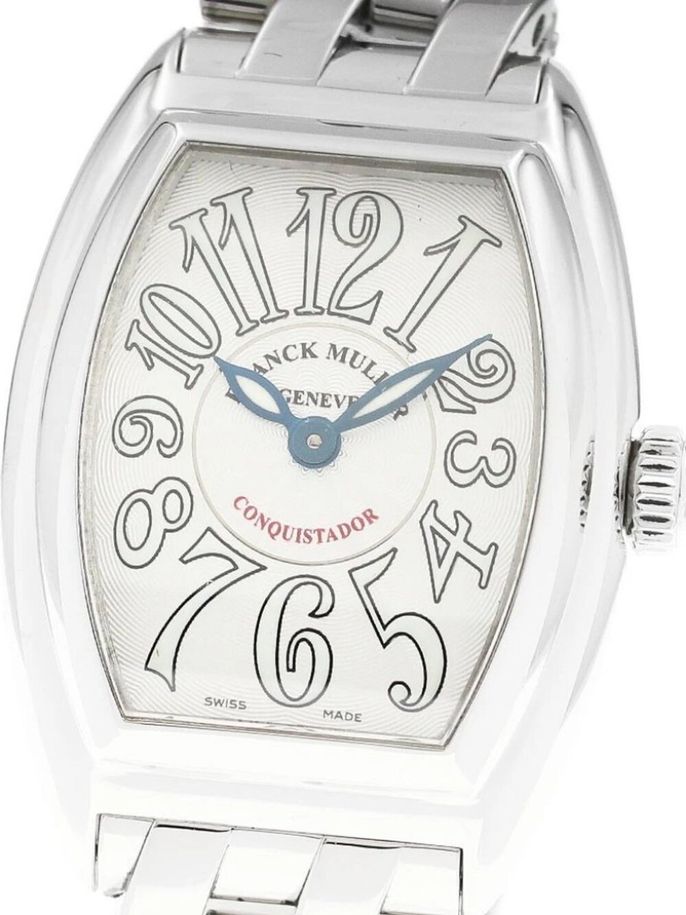 FRANCK MULLER Conquistador 8005LQZ Silver Dial Quartz Ladies Watch_913996